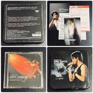 陶喆 Soul Power <鐵盒版附預購VCD小卡齊件> 現場原音專輯 台版 舊版 2 CD + VCD 碟微花 David Tao 演唱會 Live
