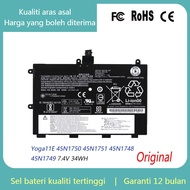 7.4V Laptop Battery 45N1750 for Lenovo ThinkPad Yoga 11e 45N1748 45N1749 45N1750 45N1751