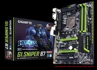 附PCIE WiFi&amp;Bluetooth二合一 含保固 Gigabyte G1.SNIPER B7 功能正常良品 MSI 微星 ASUS 華碩 Asrock 華擎 GIGABYTE 技嘉 ZOTAC 索泰 NVIDIA GTX RTX SSD INTEL AMD 750 960 1060 1070 1080 1660S 2060 2070 2080 3060 RX480 RX570 RX580 RX5700XT RX6600XT