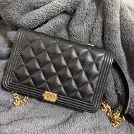 Chanel boy woc晶片款