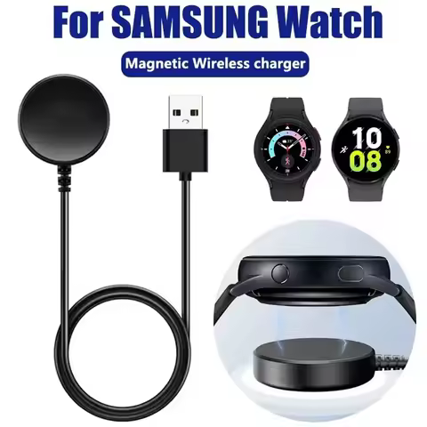Fit for Samsung Galaxy Watch Magnetic Charger Fit Watch 8/8 Classic/Ultra/7/6/6 Classic/5/5 Pro/4/4 