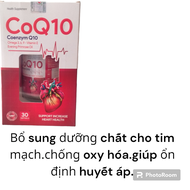 Co Q10 Coenzyme giúp tăng cường sức khỏe tim mạch lọ /30viên