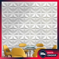 Gratis Ongkir - Wall Panel 3D Dinding PVC / Wall Panel PVC 3D Timbul Modern / Wall Panel 3D Dinding