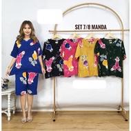 Manda Standard Print Batik 7/ Set