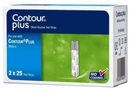 Bayer Contour Plus Test Strips 50 Test Strips [25s x 2 Bottles] [Exp : 01/2026]