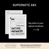 Supernote A6X (Premium Set) - Includes Heart of Metal Stylus with Ceramic Nib and Cowhide Folio