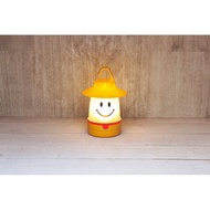 【SPICE】日本 戶外/室內兼用 微笑LED提掛燈(露營燈)- 蒲公英黃