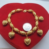 Murni Mewah Emas916, R. Tangan Siput Nanas Kendi Gt Love Crki Rh 7130 0.7 cm Pd