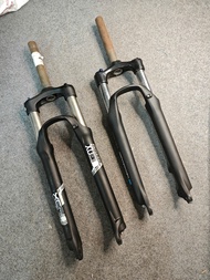 Càng Trước Phuộc Nhún Phuộc Dầu Xe Đạp 27.5inch Có Khoá Hành Trình Cho Xe Đạp MTB Xe Leo Núi Loại Tố