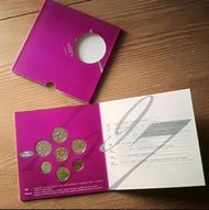 1997香港回歸紀念幣套裝，7枚幣，含青馬大橋币。