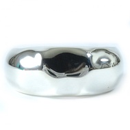 全新 △ TIFFANY&Co. Tiffany Elsa Peretti 刻面小手鐲 AG925 純銀，帶盒，意大利​​製造，重 43.5 克，女士熱門推薦 ◎ 零售價 247,500 日元