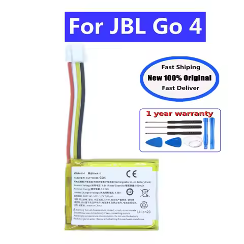 High Quality GSP753040 Battery For JBL Go4 Go 4 GO4 GO 4 Bluetooth Speaker Batteries