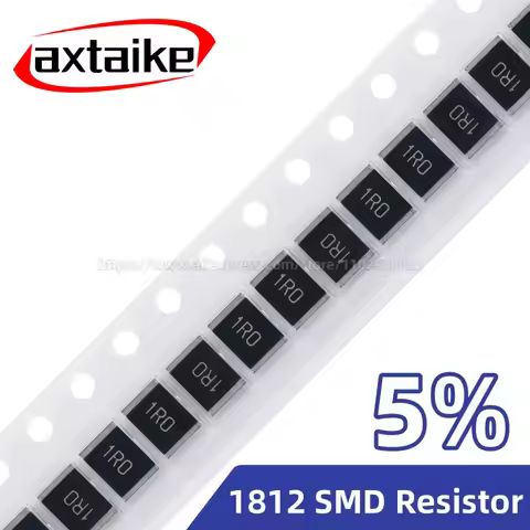 50PCS 5% 1812 SMD Resistor 0R ~ 10M 3/4W 1 10 100 150 220 330 470 510 560 680 910 Ohm Ξ© 1K 2.2K 10K