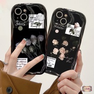 Ss858 SOFTCASE Silicone SHOCKPROOF FLOWER OIL PAINTING AESTHETIC FOR XIAOMI REDMI A3 8 NOTE 8 9 PRO 10 10S 11 11S PRO 12 PRO 13 PRO+POCO M5S SB6216