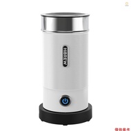 Ado)HiBREW Electric Milk Frother One Click Operation Cold and Heating Brew Auto Shut Off Double Laye