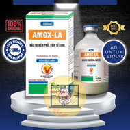 SK AMOX LA 100ML SAKAN - Anti Pencernaan Untuk Ternak Like Betamox Longamox Intramox
