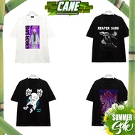 Sans Undertale T-shirt Collection - REAPER SANS - SANS 505 - SANS 707 - SANS ALPHA - FUOR SANS