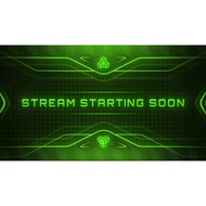 Kyrptonite Package  Overlay / Screen Theme / Widget Theme (STREAMLABS OBS / OBS Studio)