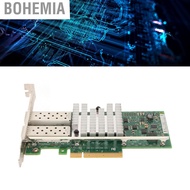 Bohemia Sxhlseller 10GB SFP PCI e Network Card  Dual Port PCIe 2.0 X8 10Gbe 10G Ethernet for ProLian