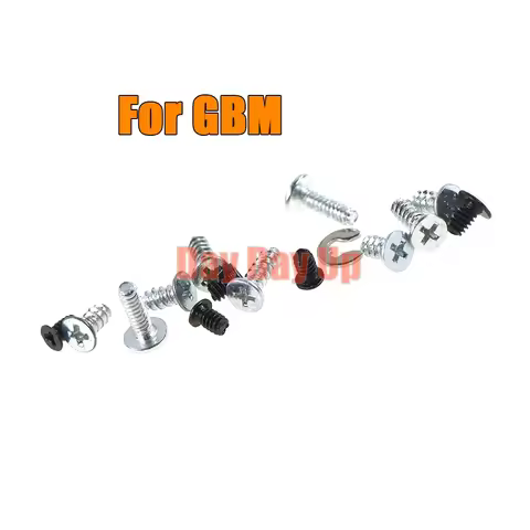 1set For Gameboy Micro GBM Screw Sets Replacement for GameBoy Micro GBM Screws
