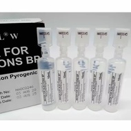 INFUSOL W Injection Water 10ml Ambi Sterilization 5 Seconds (Bulk)/20 Seconds (Boxed) (Black)