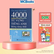 Book - Super Memory Application 4000 Most Common English Vocabulary (For Basic Learners - Online Tut