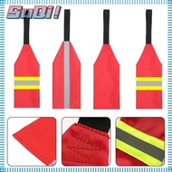 SUQI Travel Flag, 36*12cm 3 Colors Kayak Safety Flag, 2024 Fishing Boat Flag Kayak Accessories