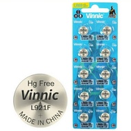 Vinnic AG 6 LR921 AG6 SR920SW button battery