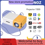 Portable Mini Projector 1000 Lumens HD Mini Projector Y300 Led Projector Home Theater