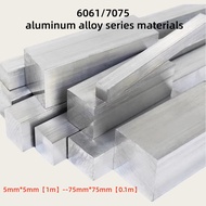 6061 aluminum block aluminum block, aluminum square rod solid aluminum cylinder aluminum square colu