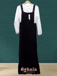 Geka Collection - Gamis OverAll AGHNIA Inner Crinkle Airflo Ex Polo Linen Premium Mewah