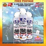 [READY STOCK]  [1UNIT] 8line Aircond Cleaner Coil Treatment Service Aircond Kereta Aircond Panas Jadi Sejuk Car Care MR.Coil (Original 100% from HQ)
