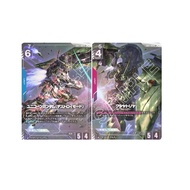 Gundam TCG GD01-002 LR + Unicorn Gundam (Destroy Mode) / GD01-044 LR + Kshatriya (Parallel)