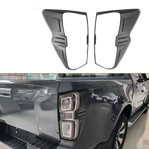 Exterior Accessories For Isuzu D-MAX DMAX 2021 2022 2023 Chrome Rear Light Rearlight Taillight Lamp 