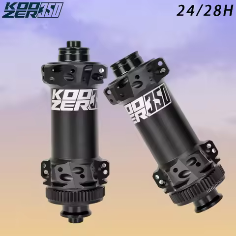 KOOZER 350 24H 28 hole Front Bicycle Hub Center Lock Straight Pull Bicycle Hub 5x100 5x135 12x100 12