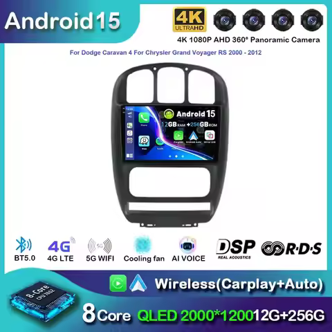 Navigation Brand Store Car Radio Stereo Multimedia Player For Dodge Caravan 4 For Chrysler Grand Voy