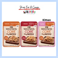 Wellness CORE Tiny Tasters Minced Grain-Free Pouches For Cats & Kitten 1.75oz