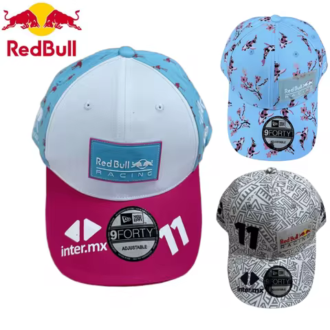 Latest Red Bull Hat Men's Red Bull Racing Hat Women's Fashion Red Bull Baseball Hat Red Bull Sports 