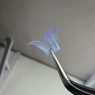 Falseelashes falseeyelashes [Ten Thousand People Collection] Christmas Colorful Gradient Blue False 