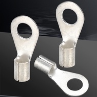 Round Terminal OT1/1.5/2.5/4/6-4/5/6/8/10mm Brass Cable Crimp Terminal O-Wire Nose Wire Bare Termina