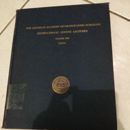 MD USD the American academy of Orthopedic Surgeons Introduction volume 13 1956