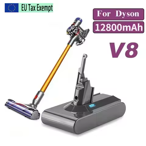 Dyson V8 21.6V 12800mAh Replacement Battery for Dyson V8 Absolute Cord-Free Vacuum Handheld Vacuum C