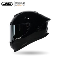 Helmet JS Armor Z Original Black Gloss Single Visor Full Face Helmet Cool Men's Racing Helmet/, SNI 