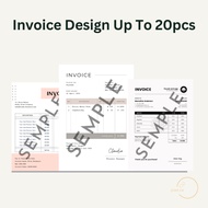 INVOICE TEMPLATE INVOICE DESIGN TEMPLATE REKA BENTUK INVOIS