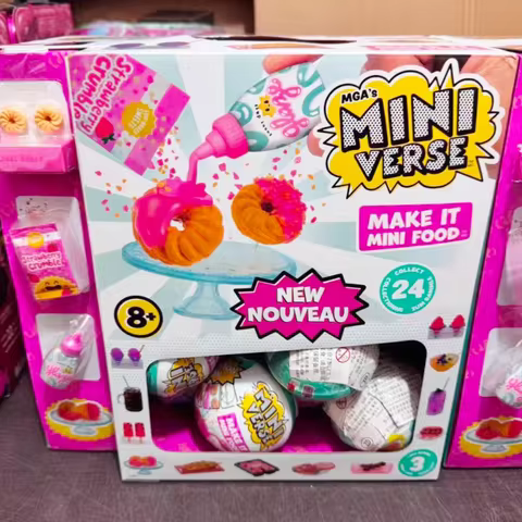 Miniverse Make It Mini Food Cafe Series 3 Mini Collectible Collection Mini Ball Blind Ball Mini Drin