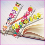 HT Toy Story Alien Lotso Acrylic Ruler Cartoon Anime Periphery Transparent Ruler Student Ruler 15CM 