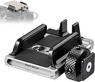 NEEWER Universal SSD Holder Mount Bracket with Cold Shoe/Cable Clamp, 1.6"-2.6" for T5 T7 T9 SSD, Co