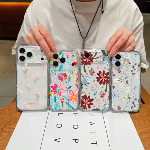 Korean Flower Floral Case For Huawei Honor X6C X9D X7D X9A X7A X8B X9B X7B X8C Magic 7 Lite Lite 5G 