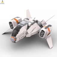 The Crusader model creative Space cargo ship Building Blocks Assembly educational Toys gifts 334PCS 