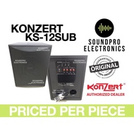 ✔️Konzert KS-12SUB Powered Subwoofer 300 Watts (1 PIECE ONLY) 59EM